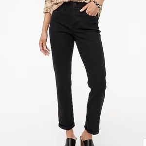 J crew Factory NWT black essential straight jeans